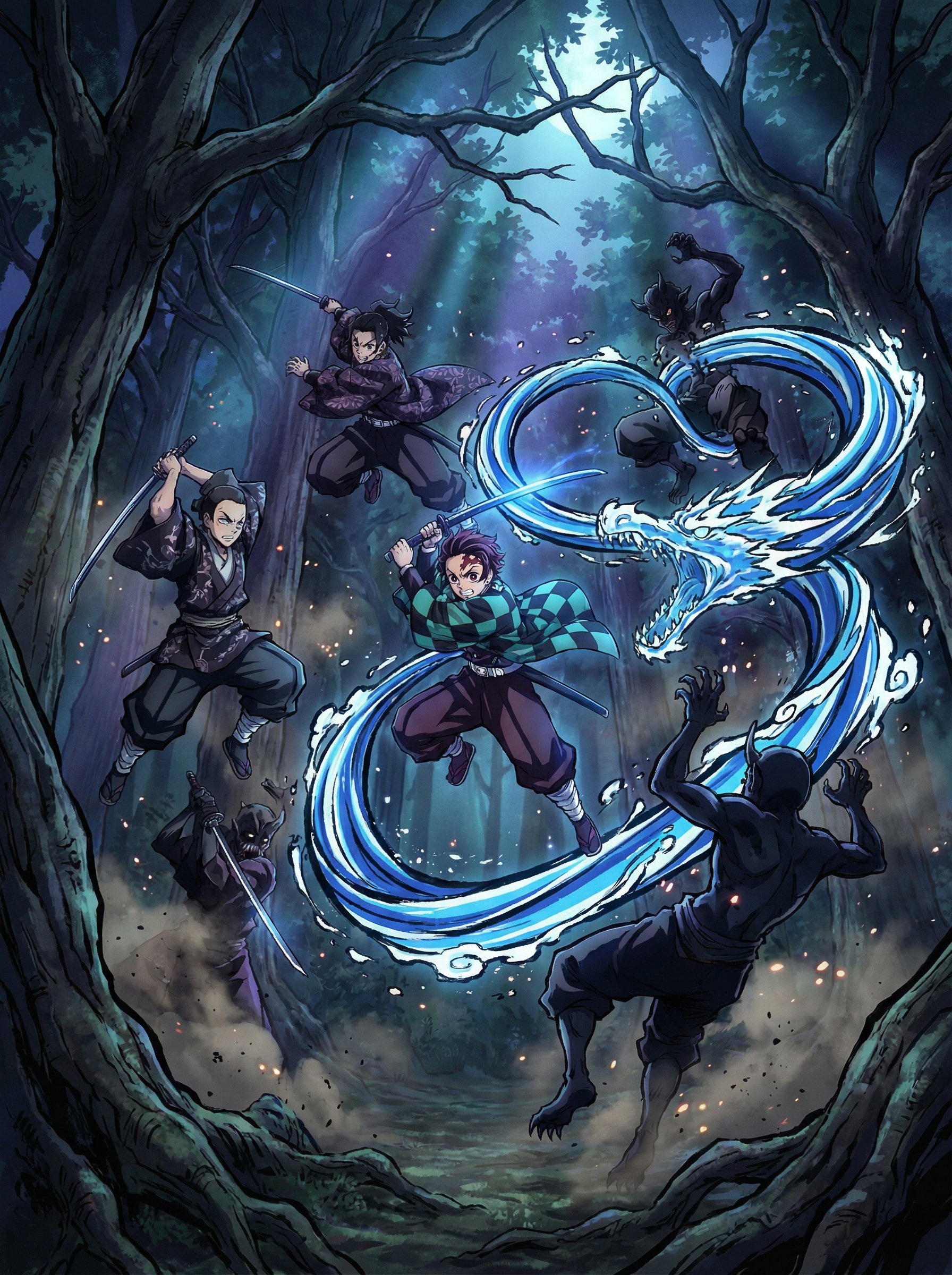 蜜桃传媒动漫-水之呼吸碧蓝激流