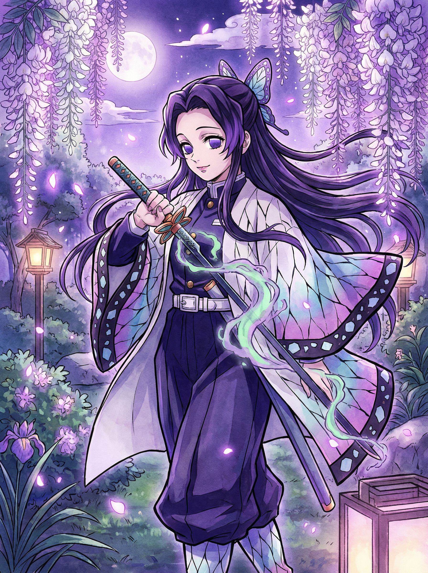 蜜桃传媒动漫-蝶之舞紫藤花园